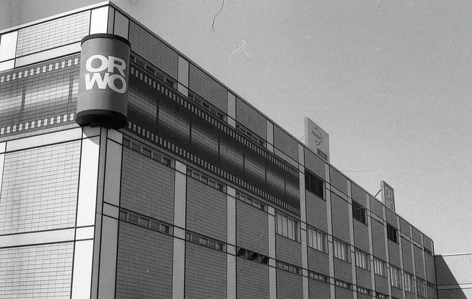 The ORWO building in Wolfen